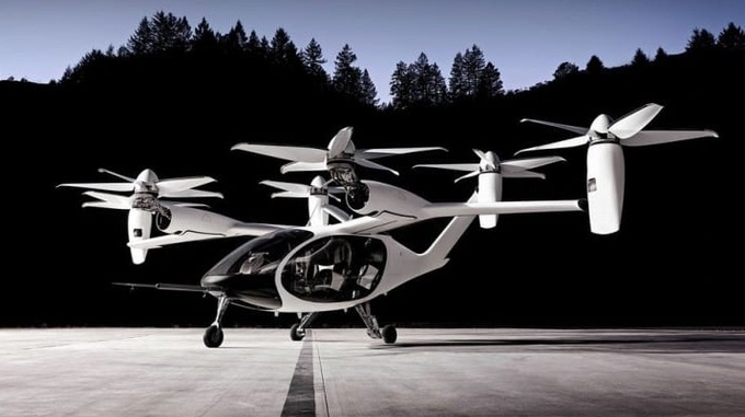 Joby Aviation의 eVTOL(사진=도요타 자동차 홈피)