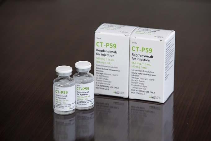 셀트리온이 개발한 코로나19 항체치료제 CT-P59 (사진 셀트리온 제공)