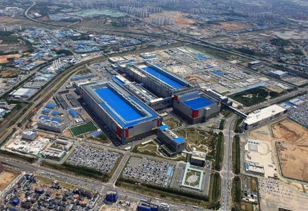 삼성전자 평택 2라인 전경./삼성전자 제공