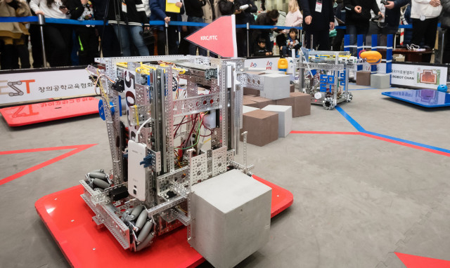 FIRST TECH CHALLENGE(FTC) 체험 모습 