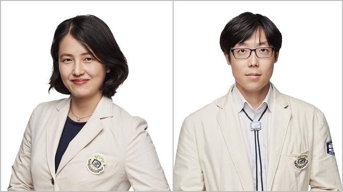서울성모병원 피부과 이지현(왼쪽), 방철환 교수