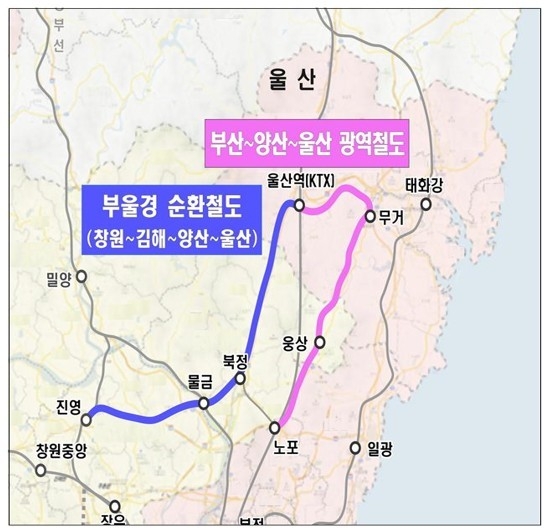 경상남도는 12일 국토부를 방문하여 부울경 공동으로 ‘제4차 국가철도망 선도사업 반영’을 건의했다. 
