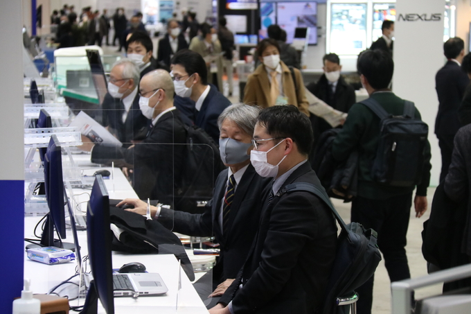 넵콘 재팬 2021 행사장 모습 (사진=RX Japan)