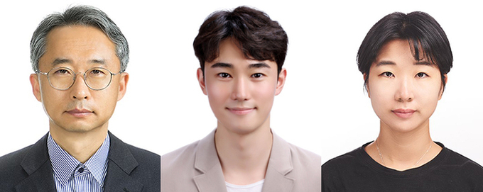 왼쪽부터 연세대 이상영 교수, 김중휘 제1저자, 김주명 제1저자 (사진=연세대)