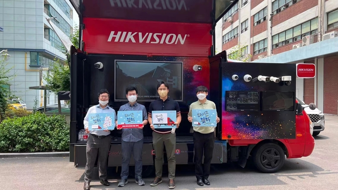 2022 하이크비전 데모 투어 ‘하이크 온 더 블록’의 현장 (사진=하이크비전)