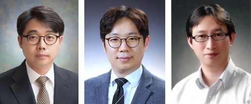 왼쪽부터 카이스트 기계공학과 이강택 교수, 포스텍 한정우 교수, 한국세라믹기술원 신태호 박사 (사진=카이스트)