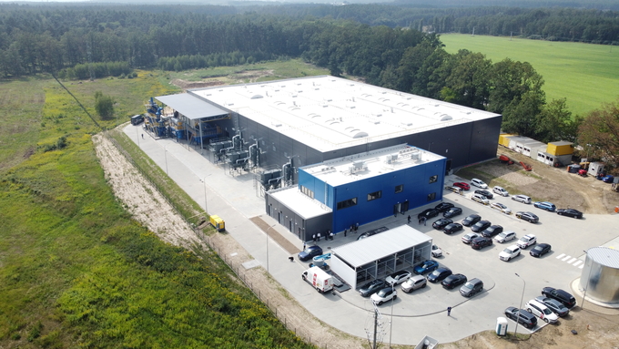 폴란드 브젝돌니시에 위치한 이차전지 리사이클링 공장 PLSC(Poland Legnica Sourcing Center) 전경 (사진=포스코홀딩스)
