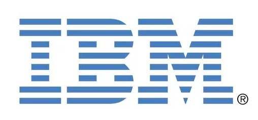 IBM 회사 로고.