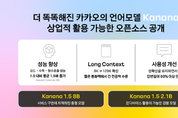 카카오 AI모델 카나나 상업 라이선스 적용