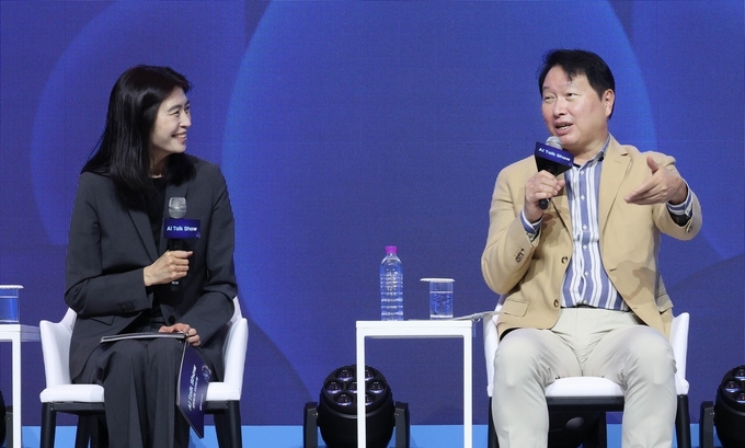 [더테크 (THE TECH)] AI 공장장, 2달치 작업을 30분만에... '대한상의 AI토크쇼' 개최